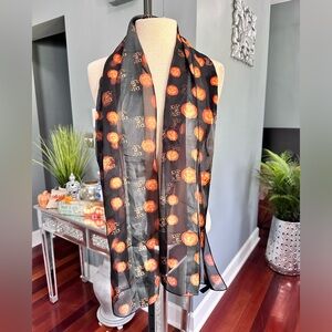 Silk Feel Halloween Scarf